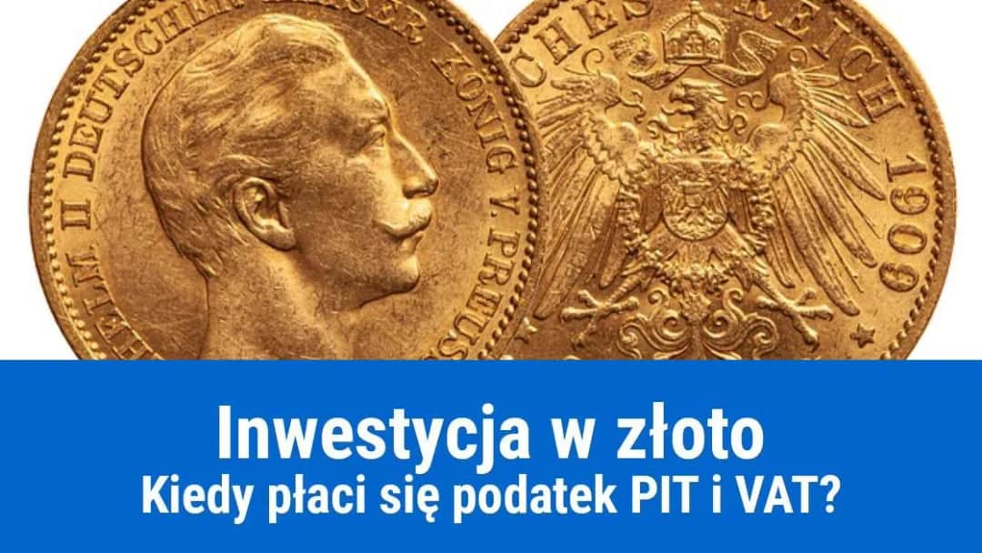 Ile kosztuje złoto inwestycyjne? Cena, VAT i podatki